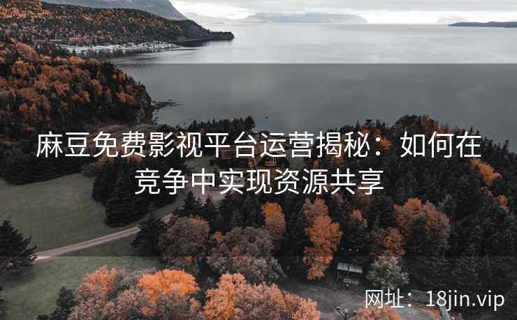 麻豆免费影视平台运营揭秘：如何在竞争中实现资源共享  第1张