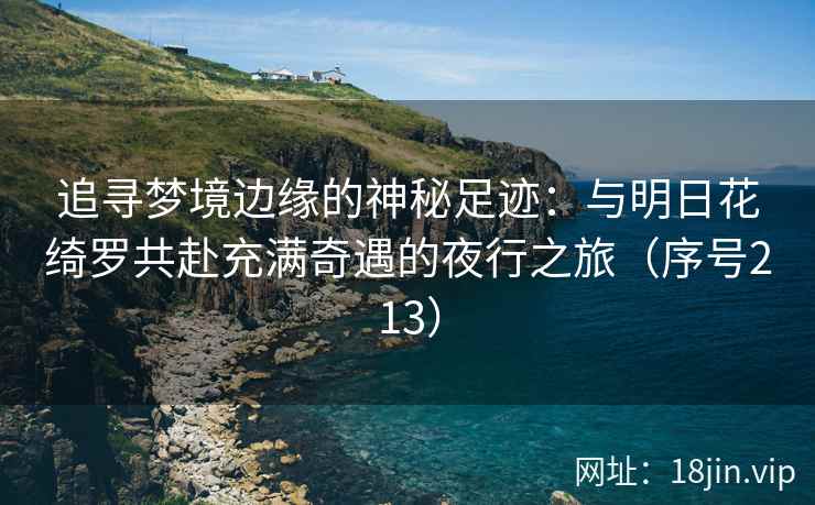 追寻梦境边缘的神秘足迹：与明日花绮罗共赴充满奇遇的夜行之旅（序号213）  第2张