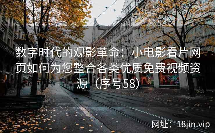数字时代的观影革命：小电影看片网页如何为您整合各类优质免费视频资源（序号58）  第2张