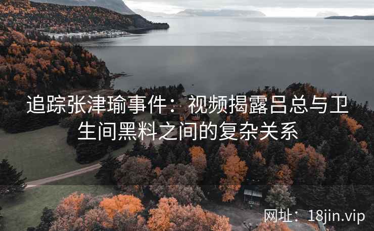 追踪张津瑜事件：视频揭露吕总与卫生间黑料之间的复杂关系  第2张